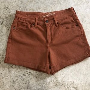 Rustic Orange Shorts